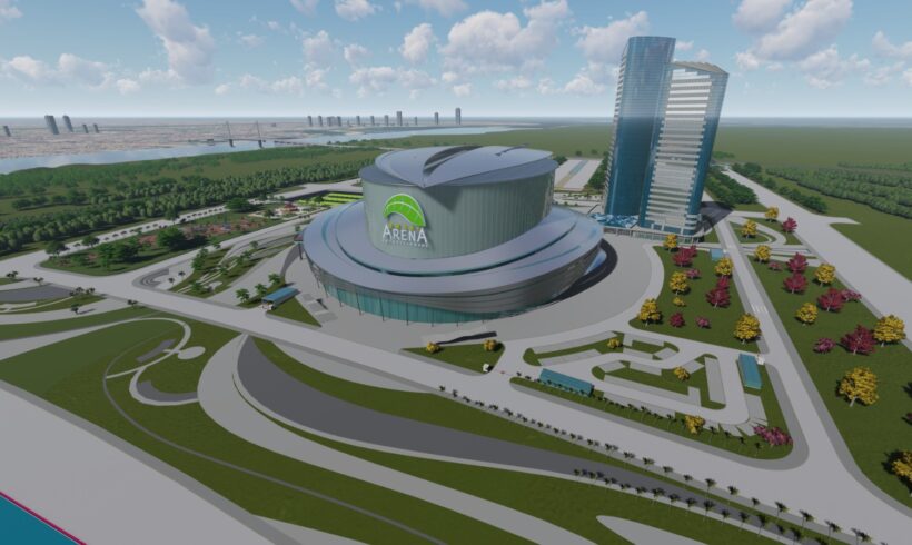 Futura arena sostenible en Sudamérica destacado por Pollstar